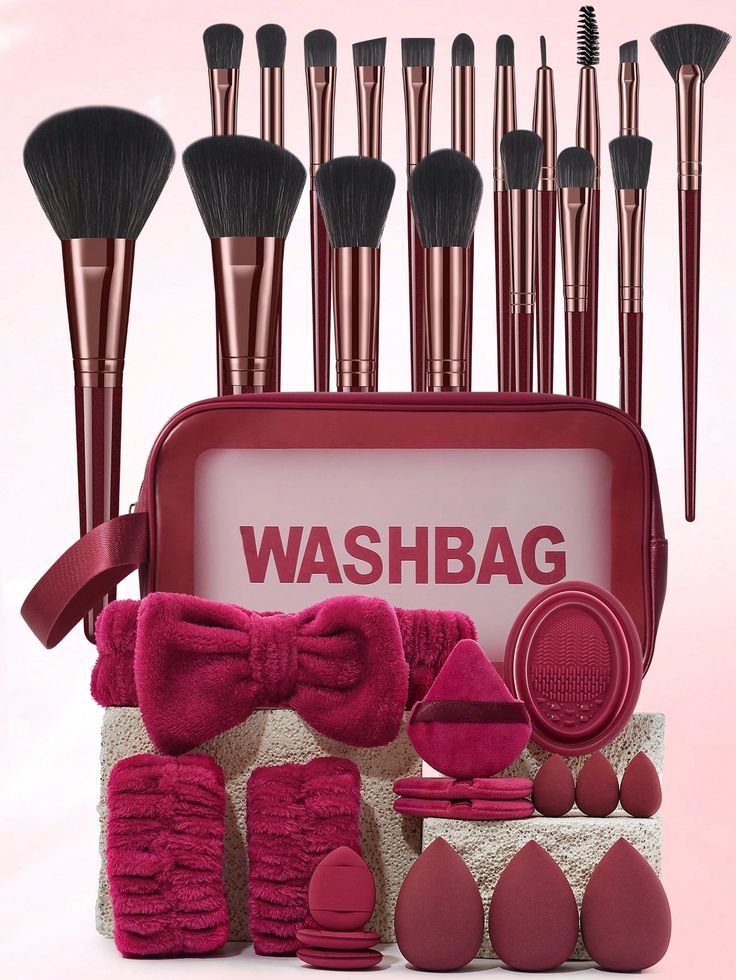 MAKEUP BOX AND BRUS…